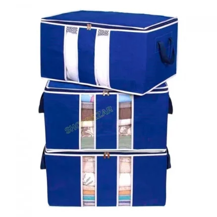 New Quilt Storage Bag, 2 Line Transparent Quilt/Cloth Storage Bag